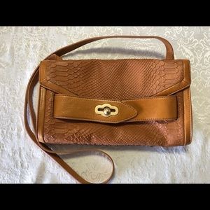 Animal Print leather bag